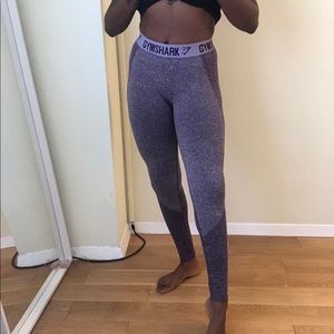 Purple Marl Flex Gymshark Leggings